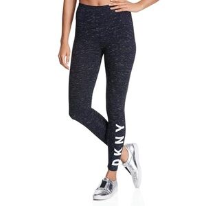 NWT DKNY Sport High Waist Ankle Length Leggings